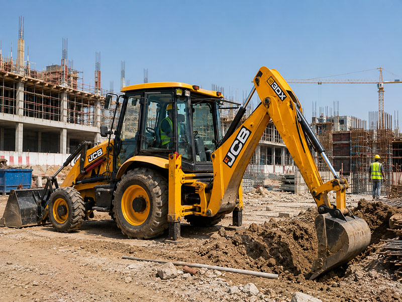 JCB Backhoe for hire in Dubai