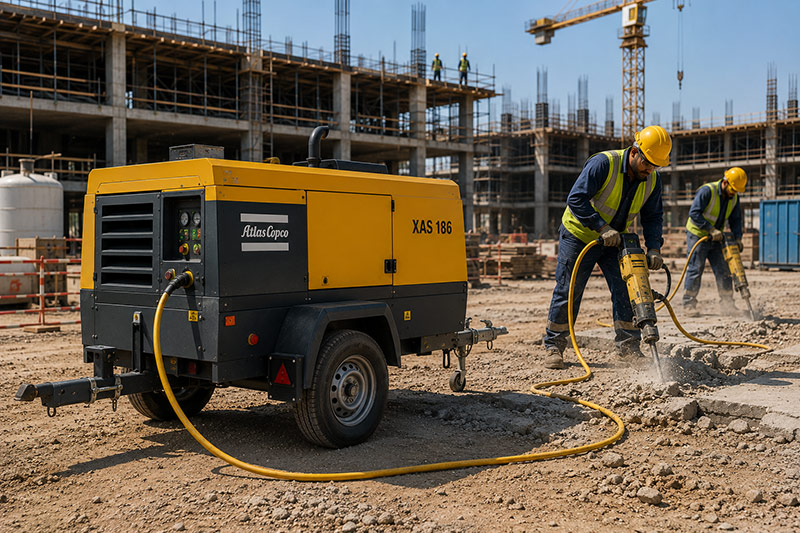 Air Compressor for hire in Dubai
