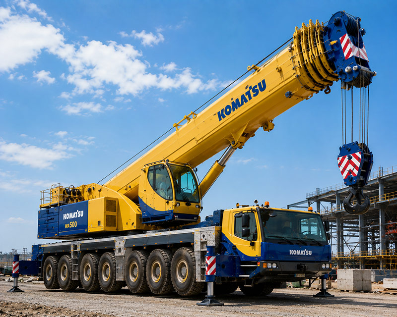 All-Terrain Crane for hire in Dubai