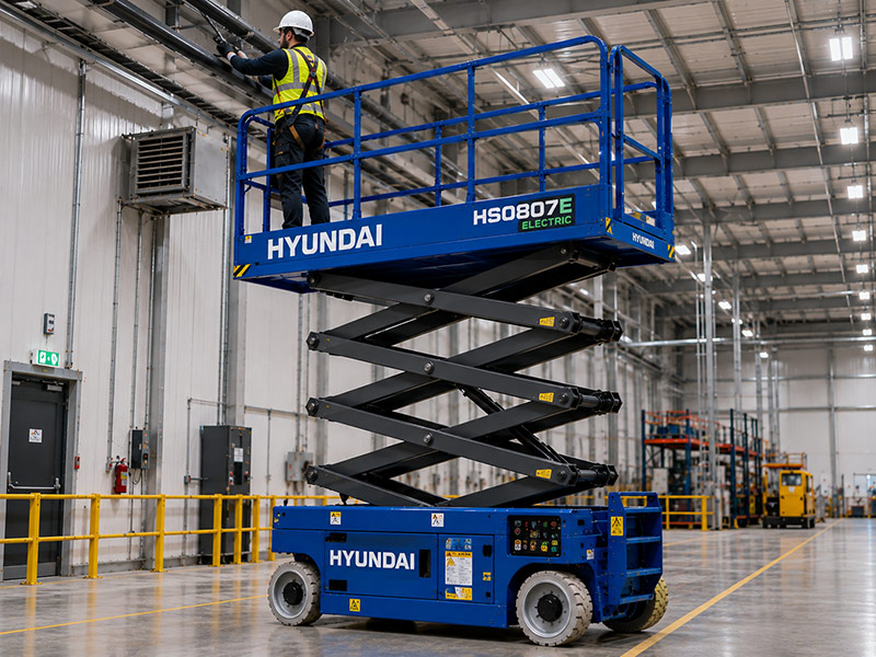Electric Scissor Lift for hire in Dubai