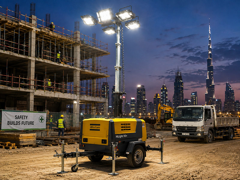 Light Tower for hire in Dubai