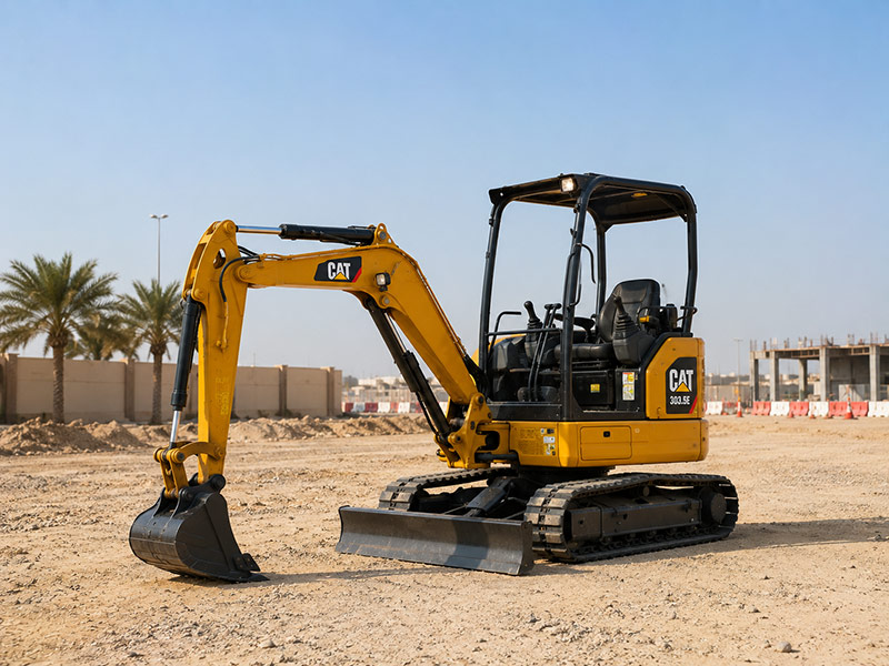 Mini Excavator for hire in Dubai