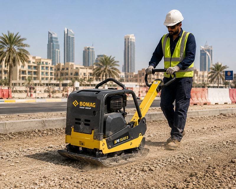 Plate Compactor for hire in Dubai