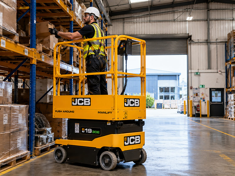 Push-Around Manlift for hire in Dubai