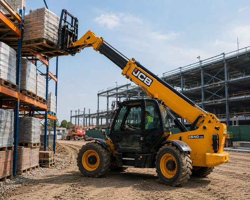 Reach Forklift for hire in Dubai