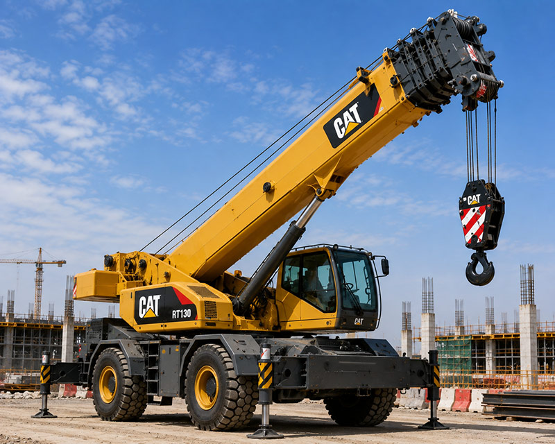 Rough Terrain Crane for hire in Dubai