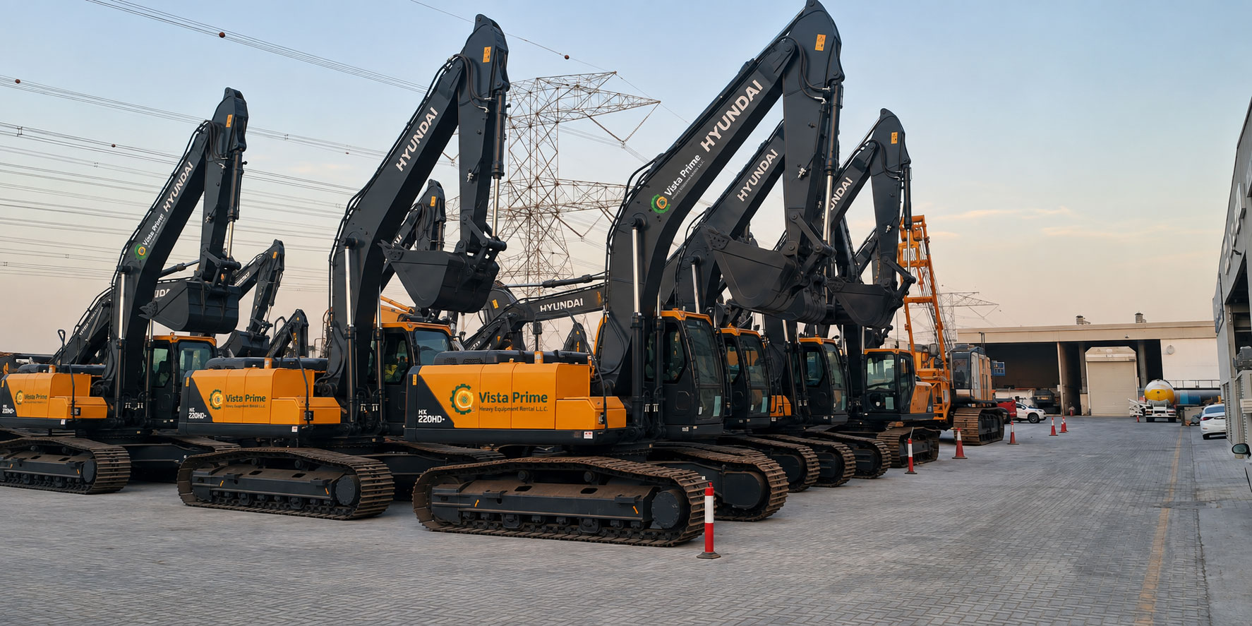 Vista Prime plant and machinery ready for rental