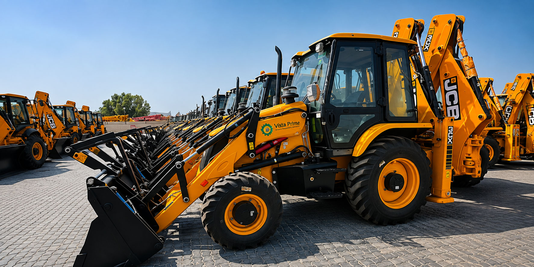 Vista Prime equipment operating on a construction project