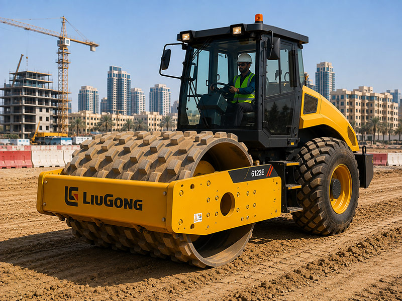 Soil Compactor for hire in Dubai