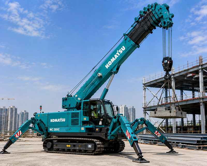 Spider Crane for hire in Dubai