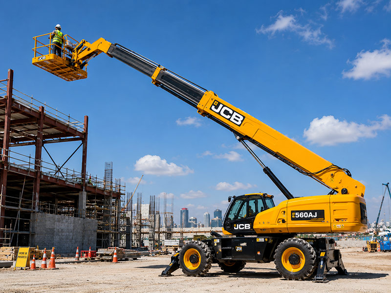 Telescopic Boom Lift for hire in Dubai