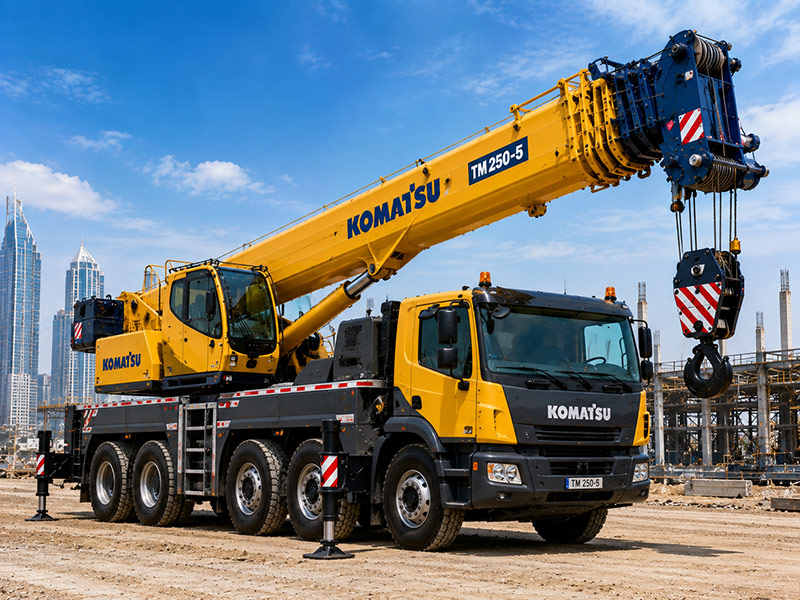 Truck-Mounted Crane for hire in Dubai